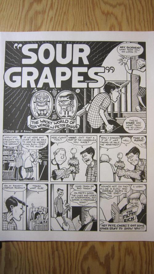 Gelatdos Jabb... My crossing.. Week 5 - The start of ... Sour Grapes. - More next week