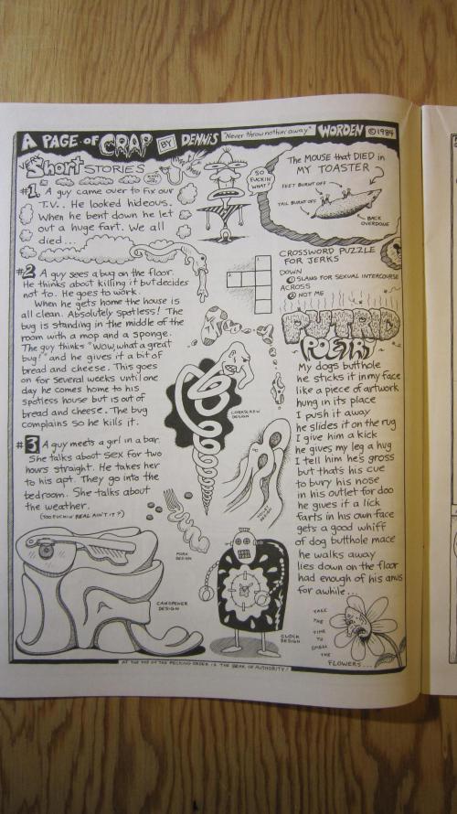 Gelatdos Jabb... My crossing.. Week 8 - A page of Crap... - More next week.