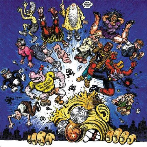 Best Clones... Showing off my.... Week 12 - Robert Crumb... What's was in his head, had to come out... Look him up...