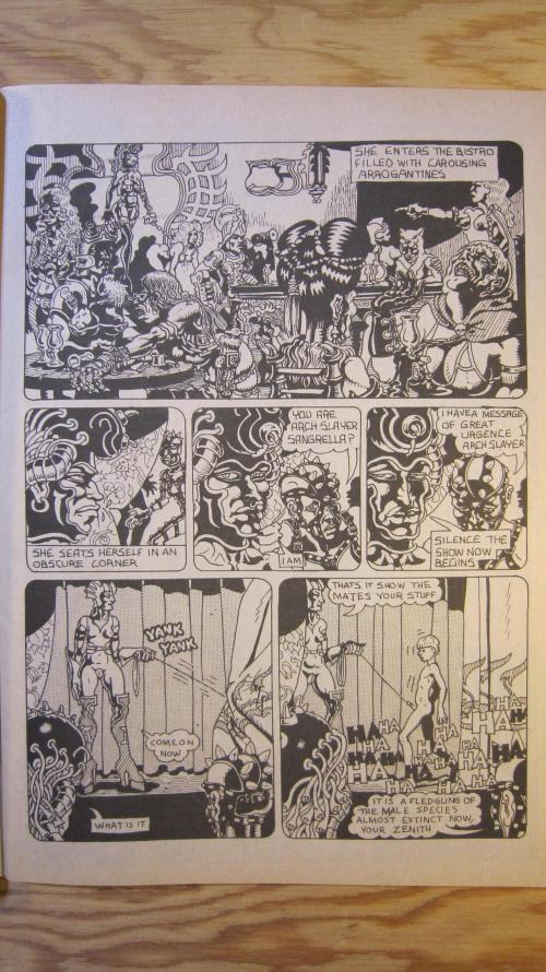 Gelatdos Jabb... My crossing.. Week 18 - ZAP comics.