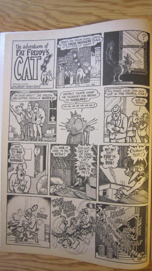 Runtz Mintz Cream by SnowShoe Joe. Week 3 - One of my favorite. Fat Freddie's Cat. ZAP Comics