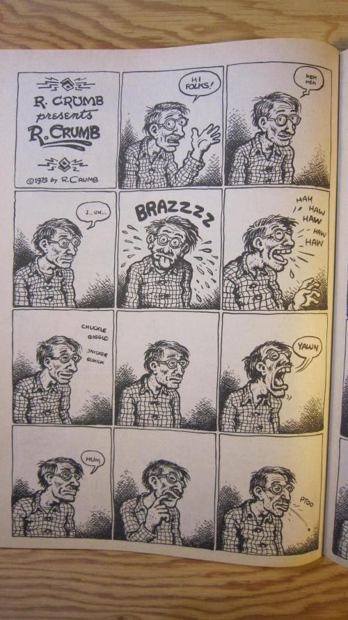 💪🔥⚡ Hulk OG - by IZI. Week 20 - ZAP Comics. - Robert Crumb draws Robert Crumb.