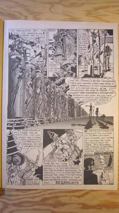 Gelatdos Jabb... My crossing.. Week 19 - ZAP Comics