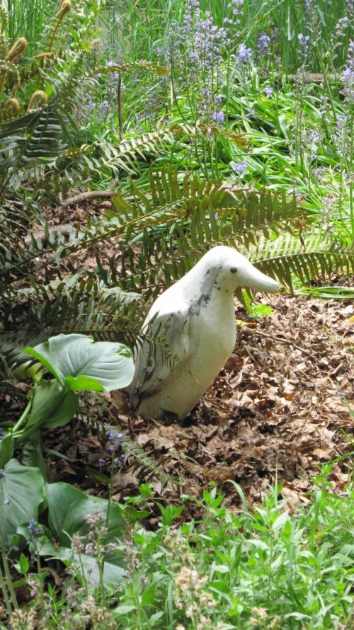 Runtz Mintz Cream by SnowShoe Joe. Week 14 - Fiberglass Penguin Garden Gnome. The deer like to knock it over sniffing it.