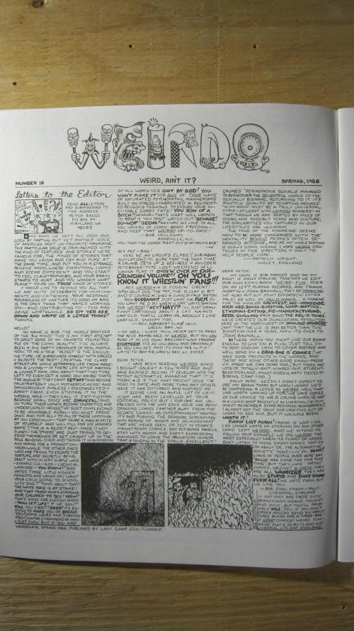 M.A.C.-Sensible Seeds-Premium Selection. Week 7 - Weird letters to Weirdo from Weirdo's