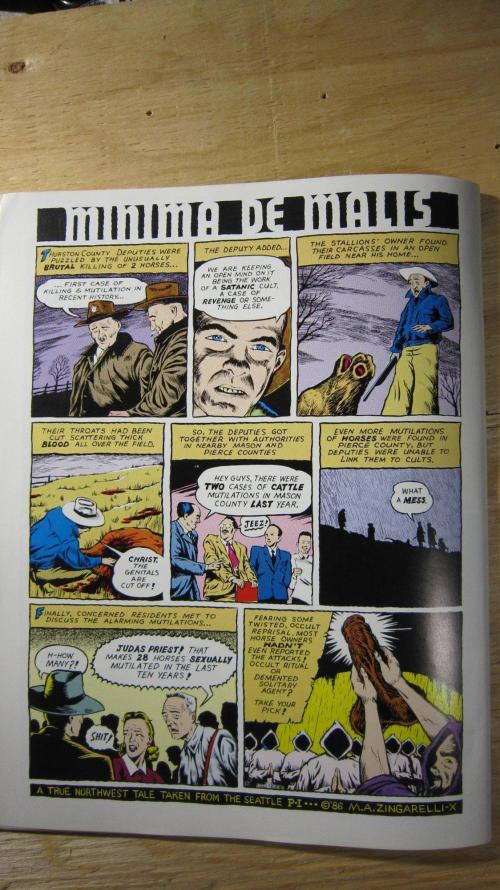 M.A.C.-Sensible Seeds-Premium Selection. Week 21 - Last page... Hope you enjoyed... Weirdo #16 Underground comics.