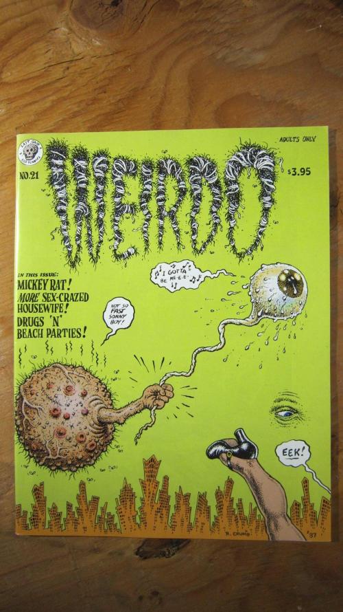 Kush Mints - Minty Flavor Hunt. Week 4 - A new Weirdo #21 underground comic for your enjoyment.