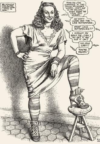 Grapes by UKHTA. Week 3 - Robert Crumb again.