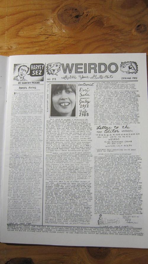Grapes by UKHTA. Week 4 - Weird letters from Weirdo's to Weirdo - More next week.