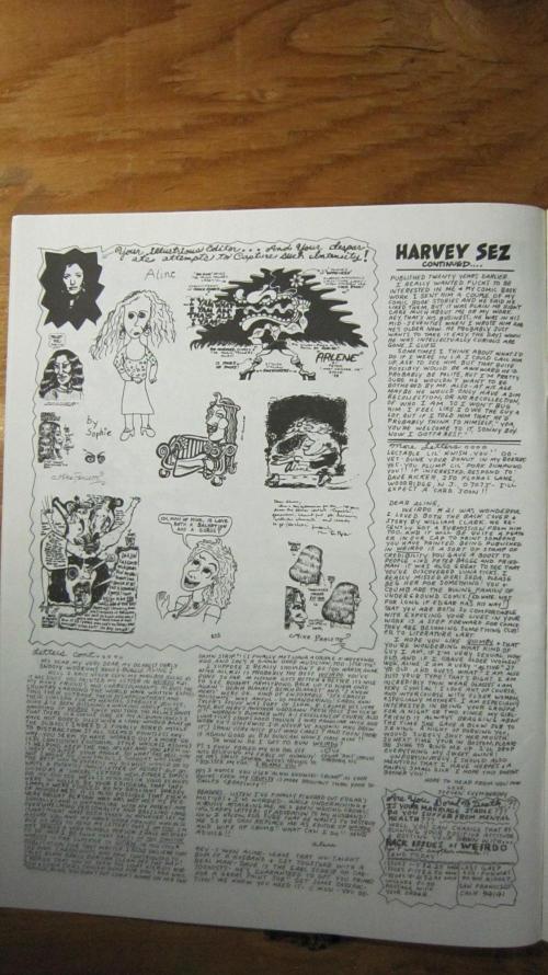 Grapes by UKHTA. Week 5 - Weird letters from weirdo's to Weirdo magazine in 1988