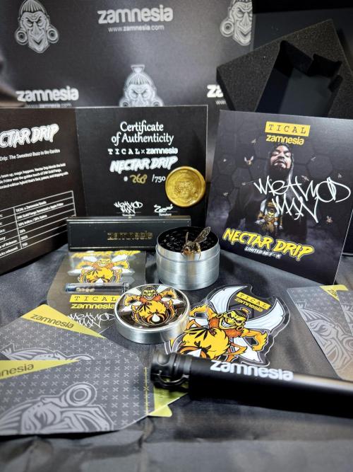 TicaL X Zamnesia-NectarDrip pack#268/750. Week 0 - The Beginning  & packs 