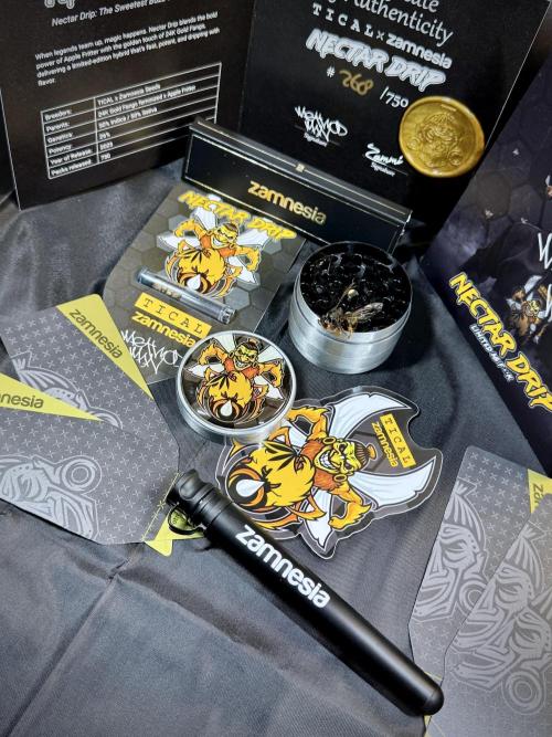 TicaL X Zamnesia-NectarDrip pack#268/750. Week 0 - The Beginning  & packs 