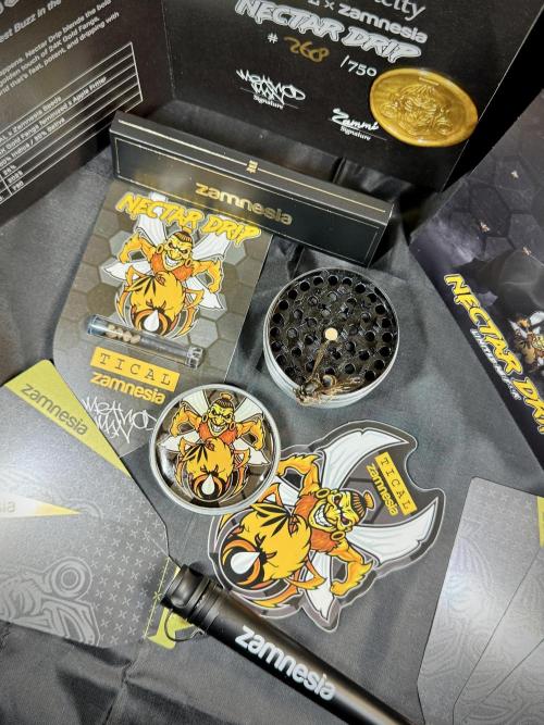 TicaL X Zamnesia-NectarDrip pack#268/750. Week 0 - The Beginning  & packs 