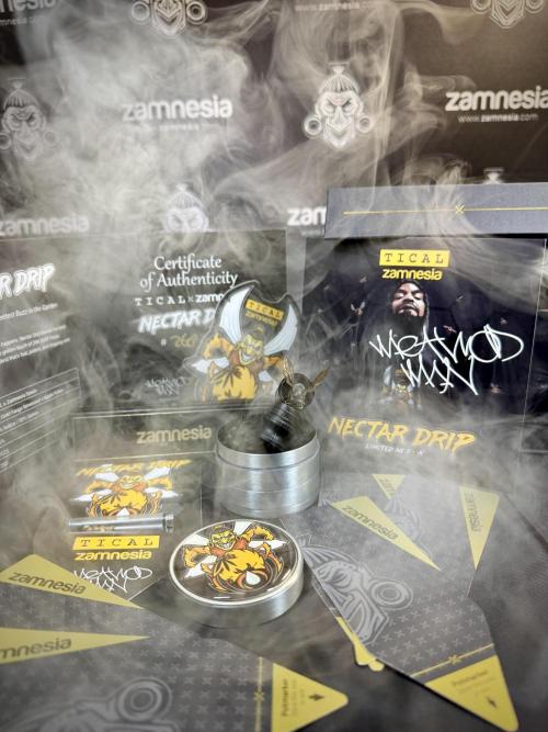 TicaL X Zamnesia-NectarDrip pack#268/750. Week 0 - The Beginning  & packs 