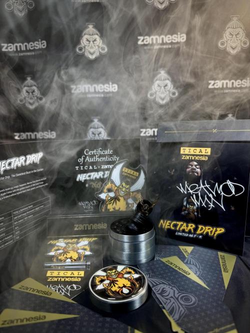 TicaL X Zamnesia-NectarDrip pack#268/750. Week 0 - The Beginning  & packs 