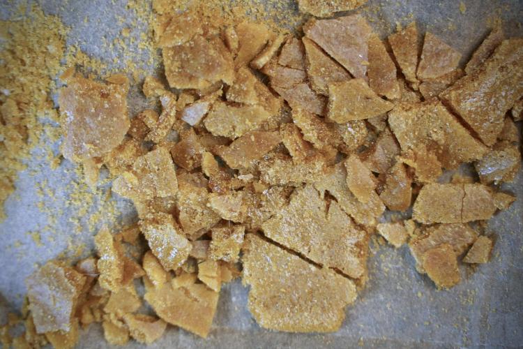 BHO Extraction. Week 13 - path 02, crumble style 4 months cold cured 