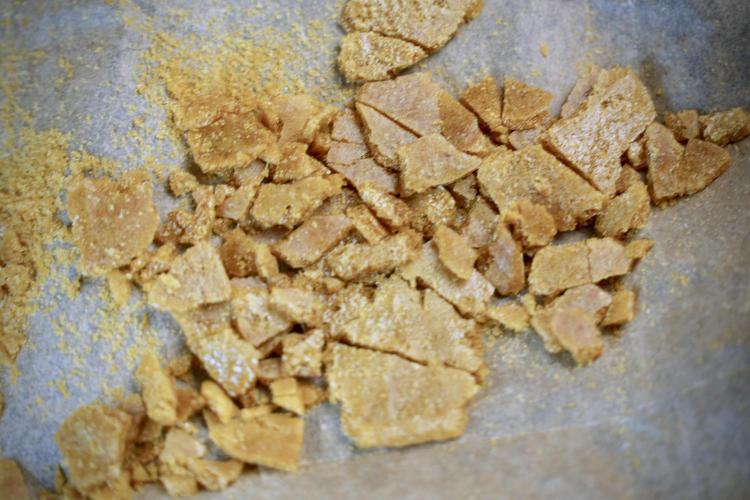 BHO Extraction. Week 13 - path 02, crumble style 4 months cold cured 