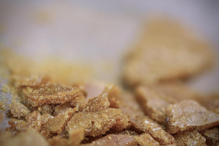 BHO Extraction. Week 13 - path 02, crumble style 4 months cold cured 