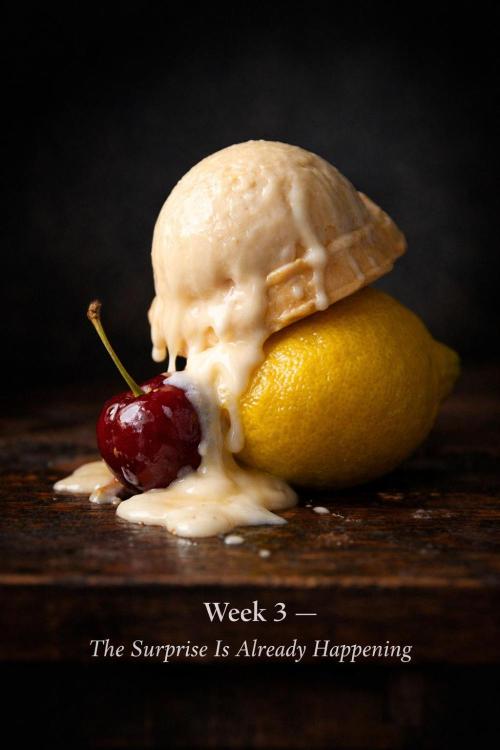 Lemon Cherry Gelato YumYum. Week 3 - cover