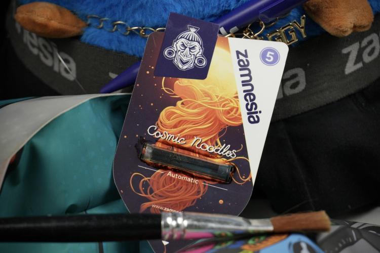 Cosmic Noodles a Zamnesia Dish. Week 14 - Cosmic Noodles Terpenes Saving with Grove Bags 