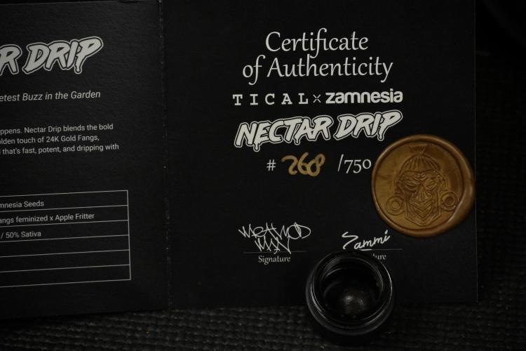 TicaL X Zamnesia-NectarDrip pack#268/750. Week 16 - Limited edition and yum-yum 