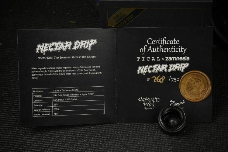 TicaL X Zamnesia-NectarDrip pack#268/750. Week 16 - Limited edition and yum-yum 