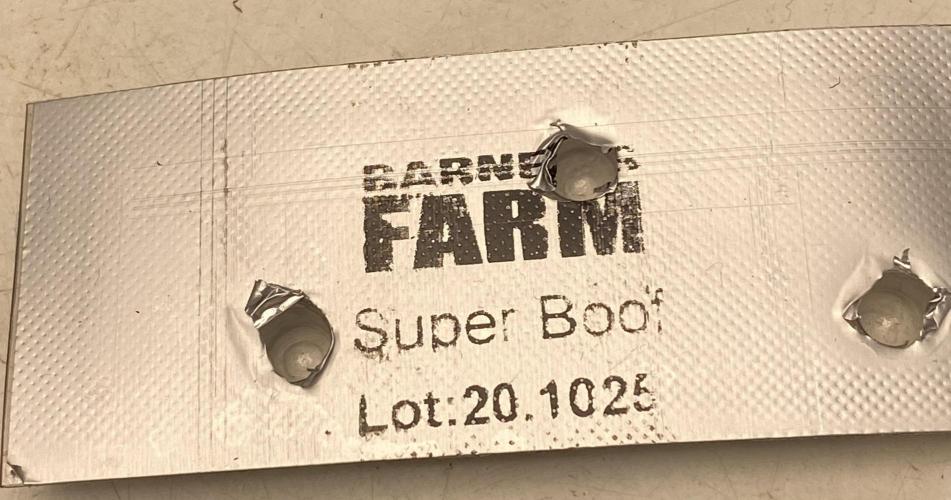 Barneys Super Boof. Week 0