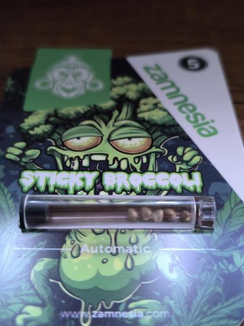 Sticky Broccoli Auto LED. Week 0