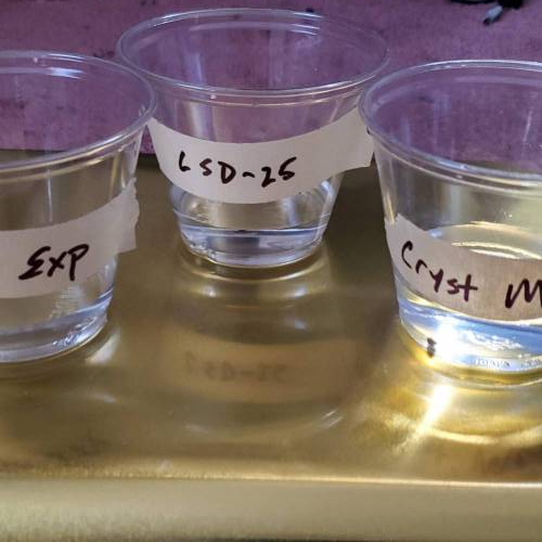 Pex, Lsd25, CrMeth. Week 0 - Dropped 3/10