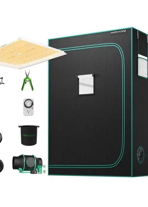 Complete Grow Tent Kit 5'X5'(150X150CM) TS3000 LED