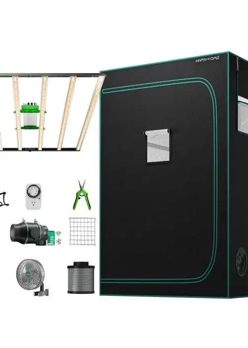 Complete Grow Tent Kit 5'x5' (60''X60''X80'') FC-E6500 LED
