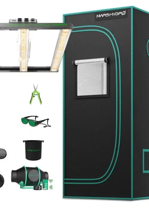 Complete Grow Tent Kit 2.3'x2.3' (27''X27'') FC-E1500 LED