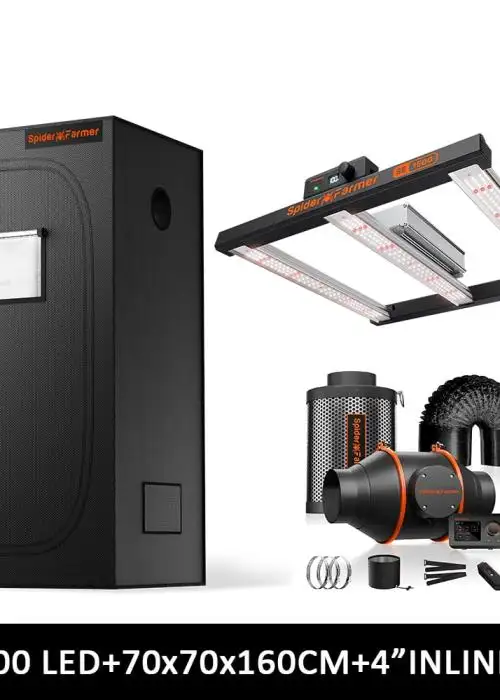 70x70x160cm Complete Grow Tent Kit with GGS Controller