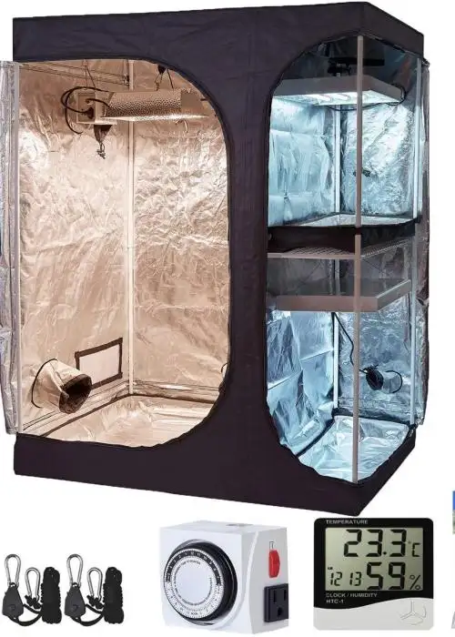 Indoor Grow Tent Kits 2-in-1 60"x48"x80"