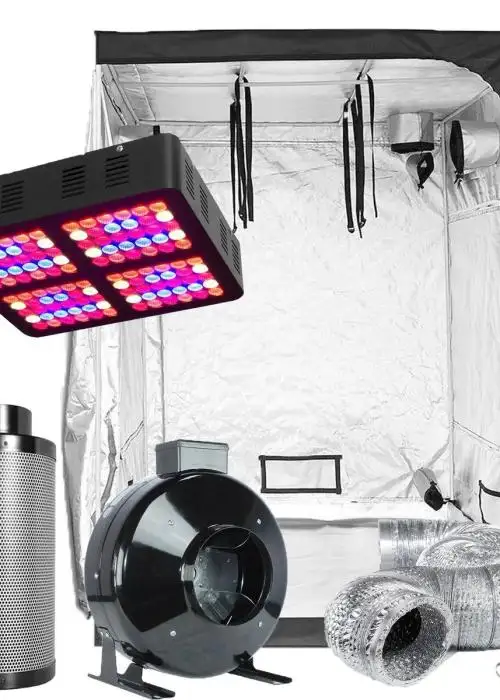 Grow Tent Kit 60"X60"X80" 600W LED