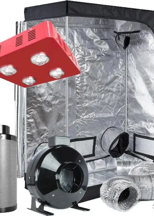 Grow Tent Kit 48"X24"X60" 800W LED 