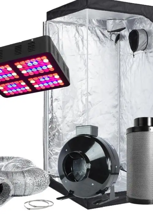 Grow Tent Kit 36"X36"X72" 600W LED 