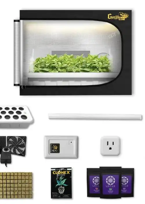 Hydroponic 14 Site Clone Tent Kit