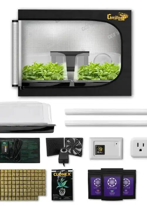 Double Tray Clone Tent Kit