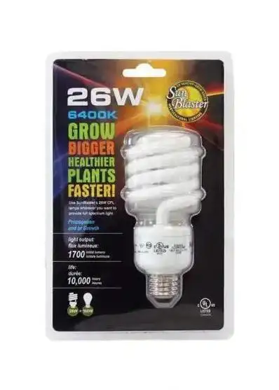 SunBlaster 26W CFL 6400K