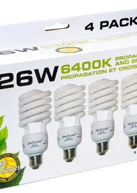 26W CFL 6400K 4-Pack