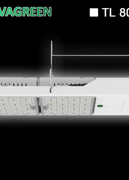 BavaGreen 800W Foldable LED Grow Light (8-Bar, IP66)