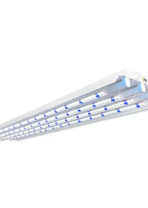 T5 HO 2.0 4FT 4 Lamp LED Mushroom Grow Light Blue Sun Spectrum