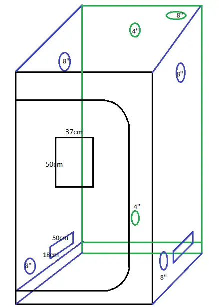 Grow Tent 3x3x6.5