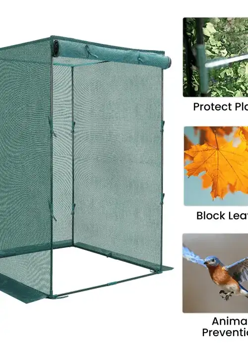 Crop Cage 4′ x 4′ with 6 Ground Staples