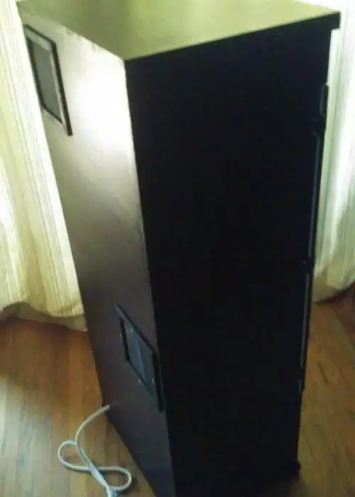 4FT LED Stealth Grow Box Hydroponic or Soil with Carbon Filter