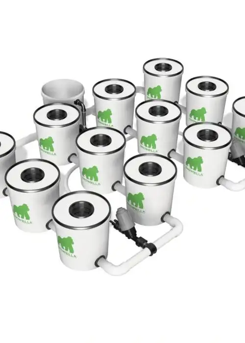 Hydroponics System RDWC Pro 12 Pots 4 Rows
