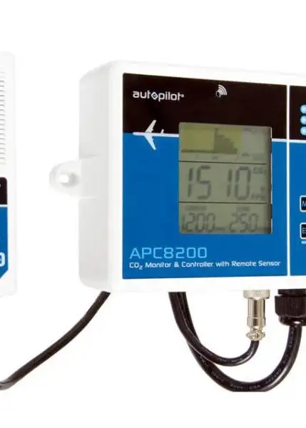 CO2 Monitor & Controller w/15' Remote Sensor