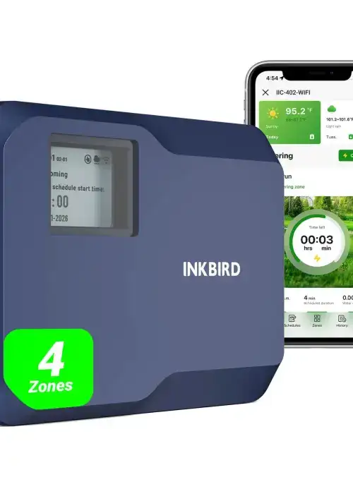Indoor Sprinkler Controller Plus Series - 4 / 6 / 8 Zone