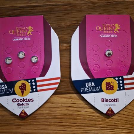 RQS: Biscotti, Cookies Gelato /w Canna